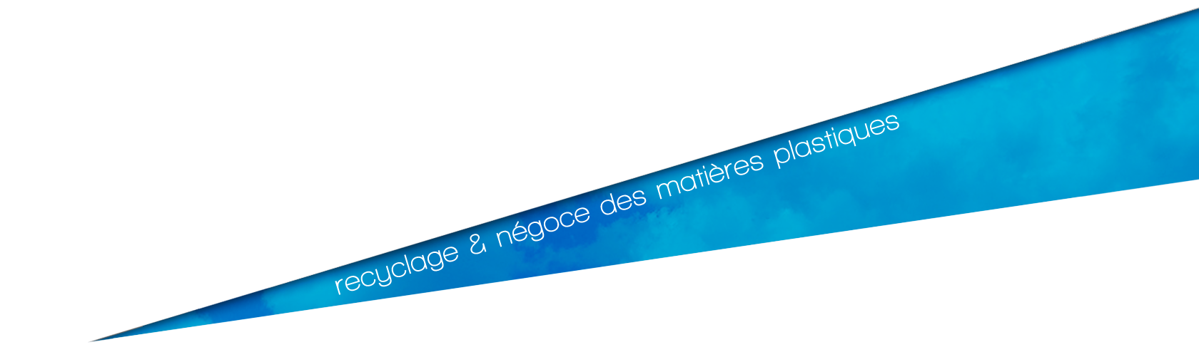 Recyclage & négoce des matières plastiques